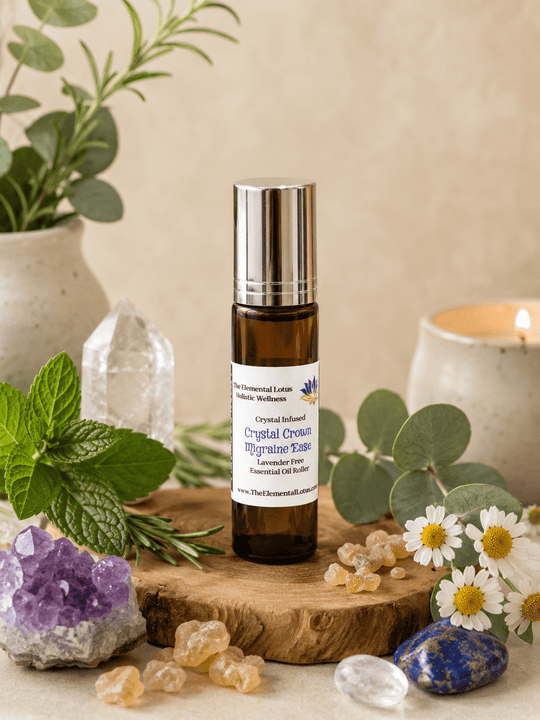 Crystal Crown Migraine Ease Roller