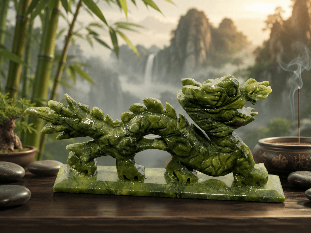 Jade Dragon Carving