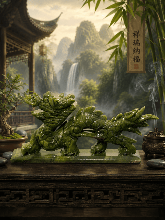 Jade Dragon Carving