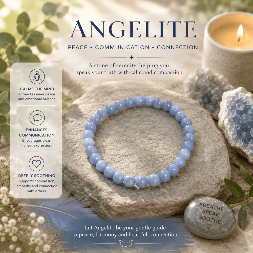 Angelite Stretch Bracelet
