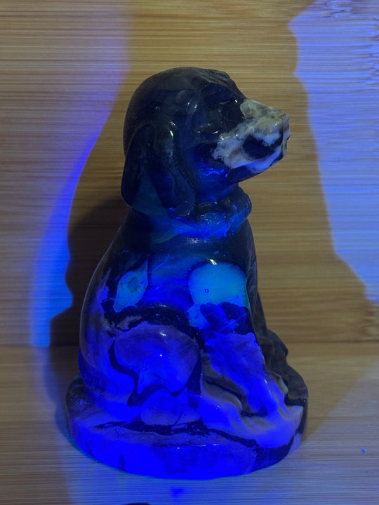 Volcano Agate Dog