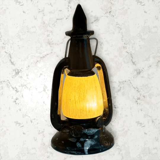 Orthoceras & Selenite Lantern LED Lamp