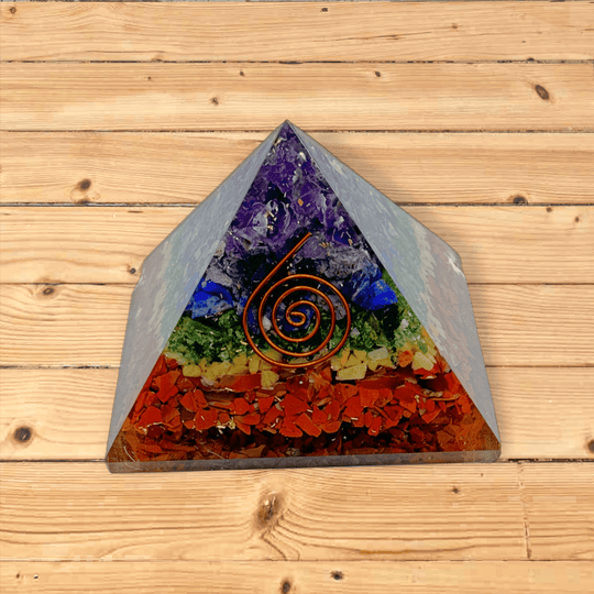 Chakra Orgone Pyramid