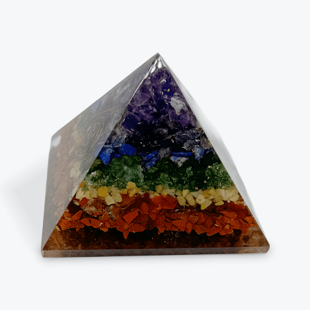 Chakra Orgone Pyramid