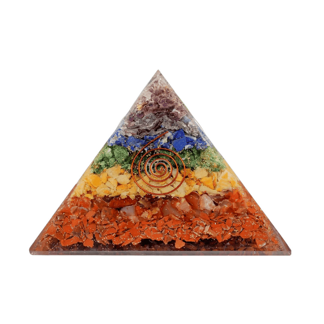 Chakra Orgone Pyramid