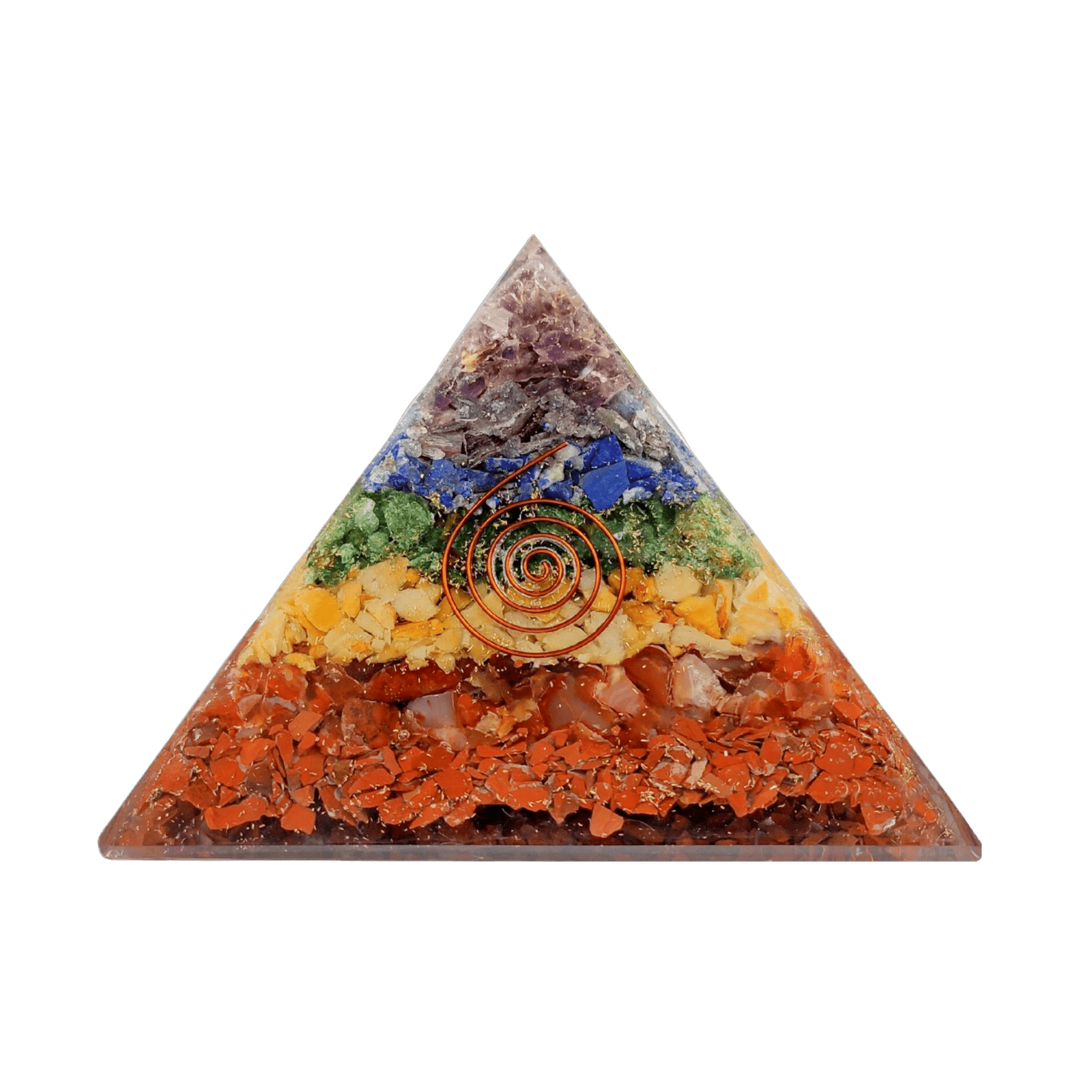 Chakra Orgone Pyramid