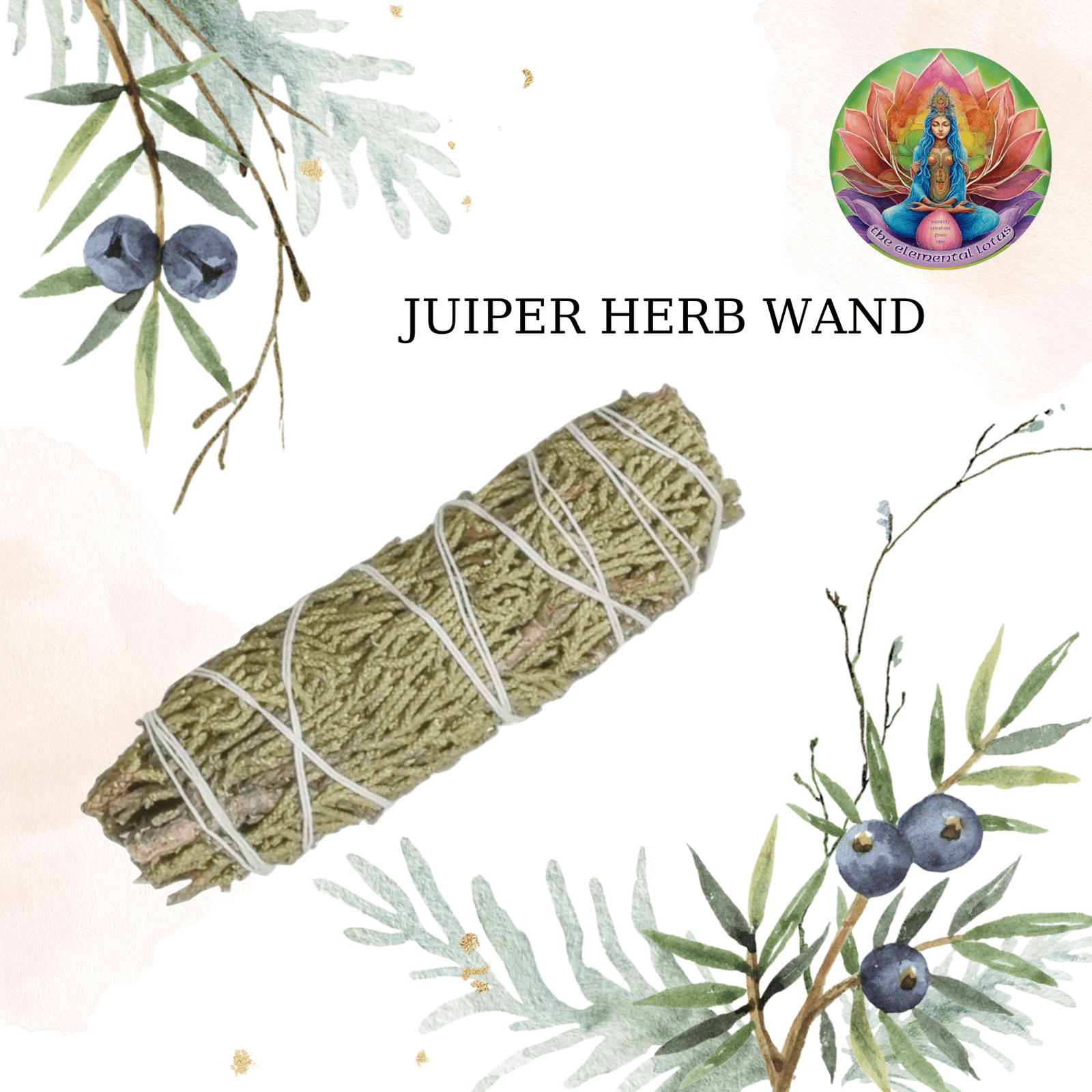 Juniper Herb Wand / Stick