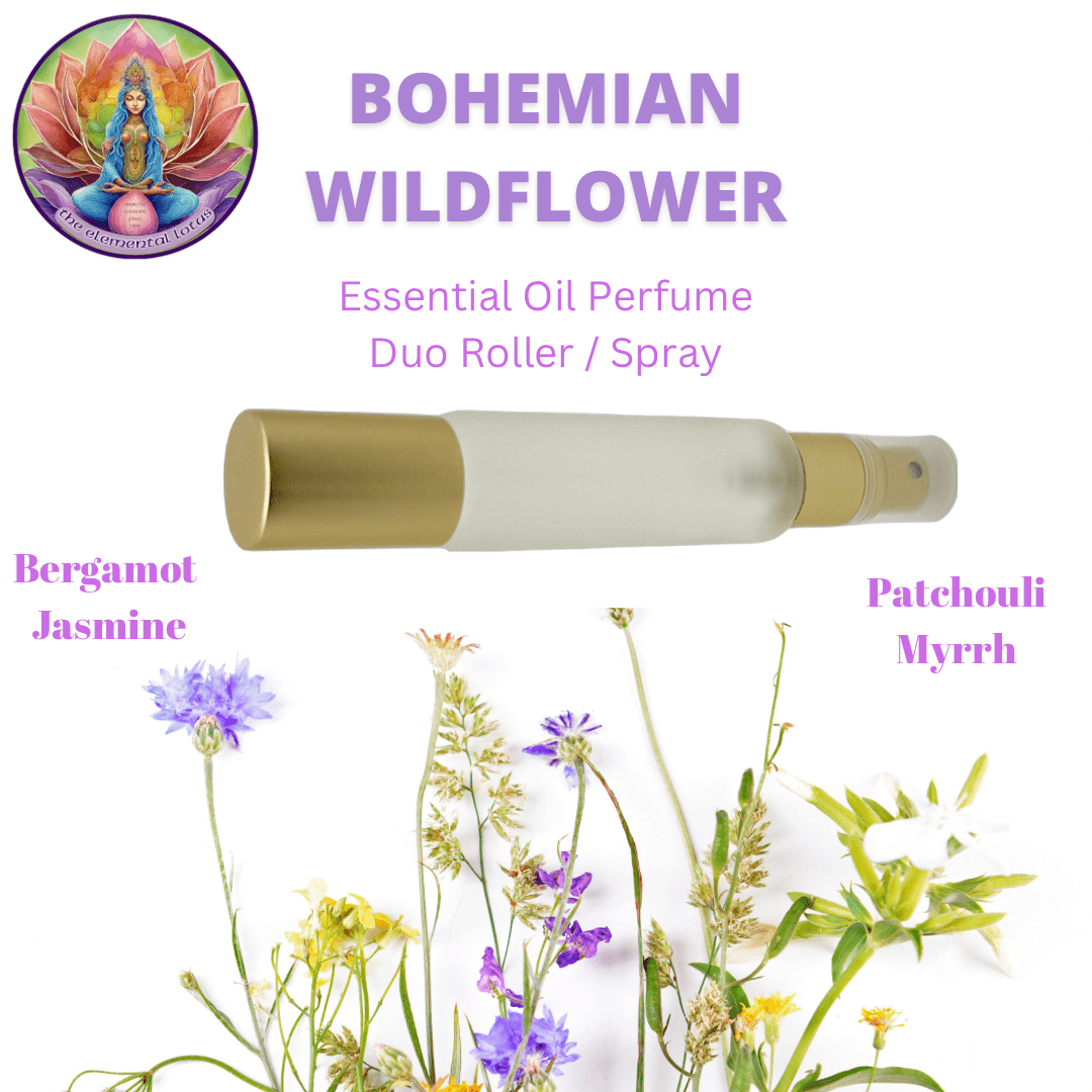 Bohemian Wildflower EO Perfume Duo Roller / Spray