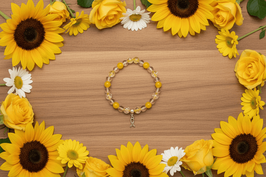 Endometriosis Awareness Bracelet