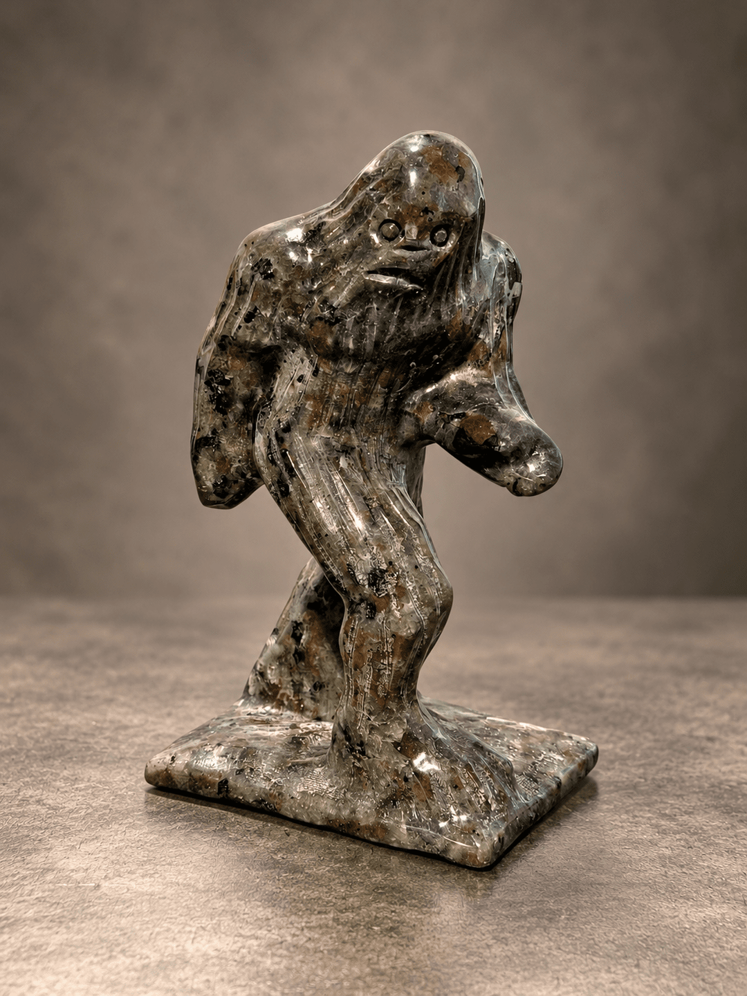 Sasquatch Crystal Carvings