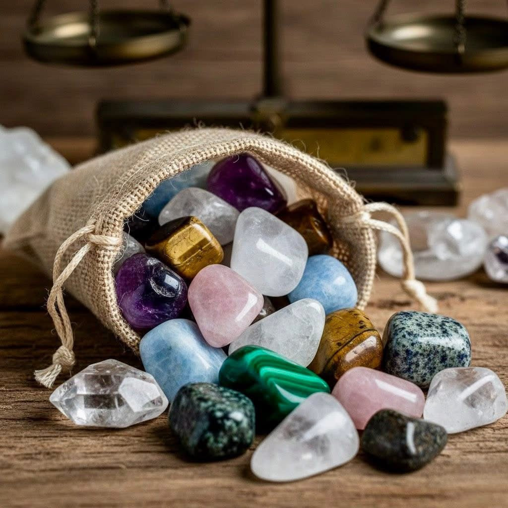Curated Crystal Discovery Bag