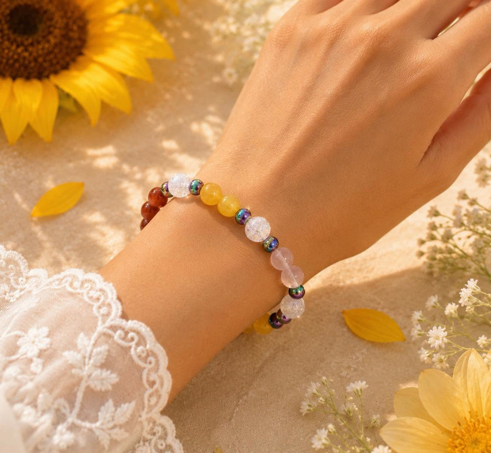July - Solar Bloom Bracelet