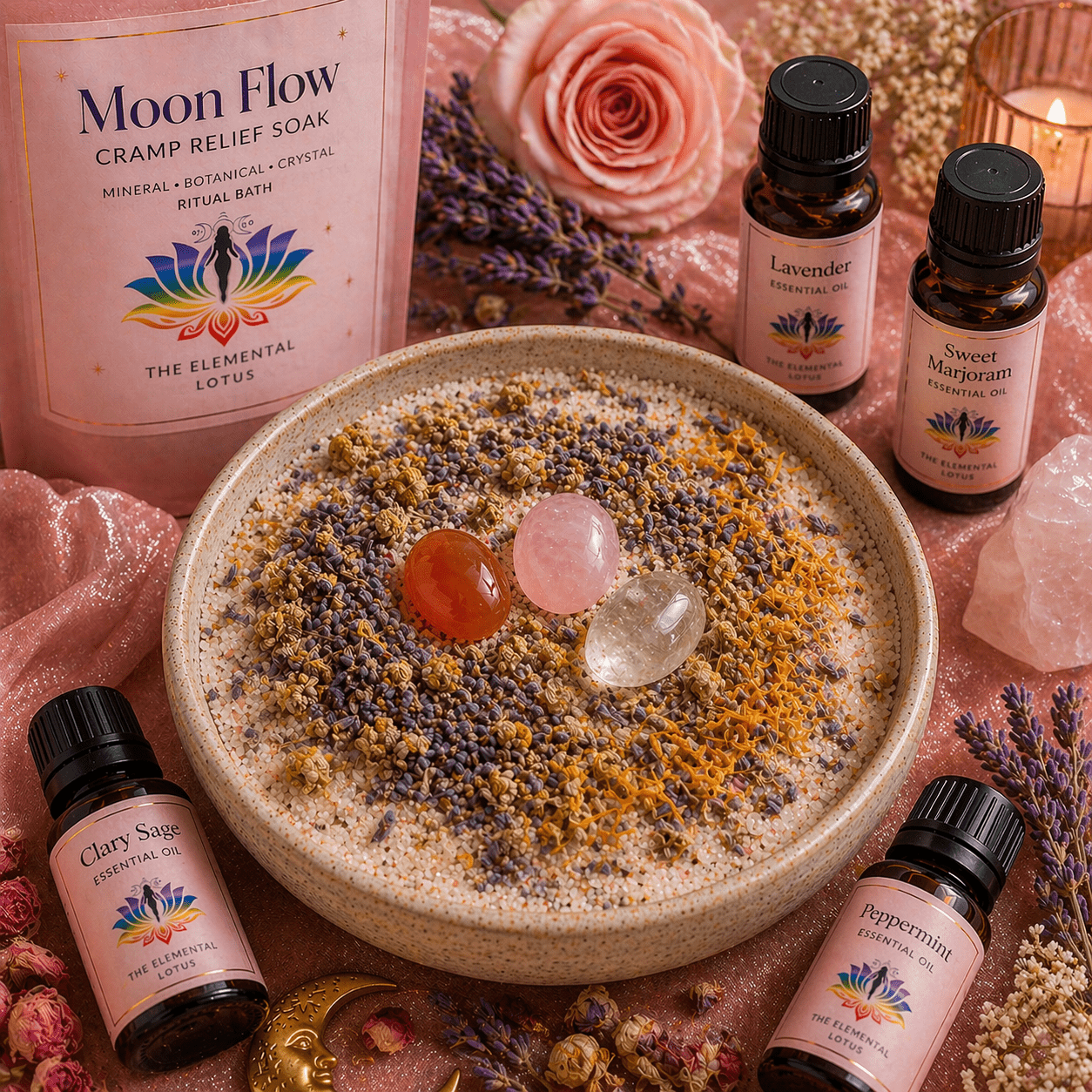 Moon Flow – Cramp Relief Ritual Soak