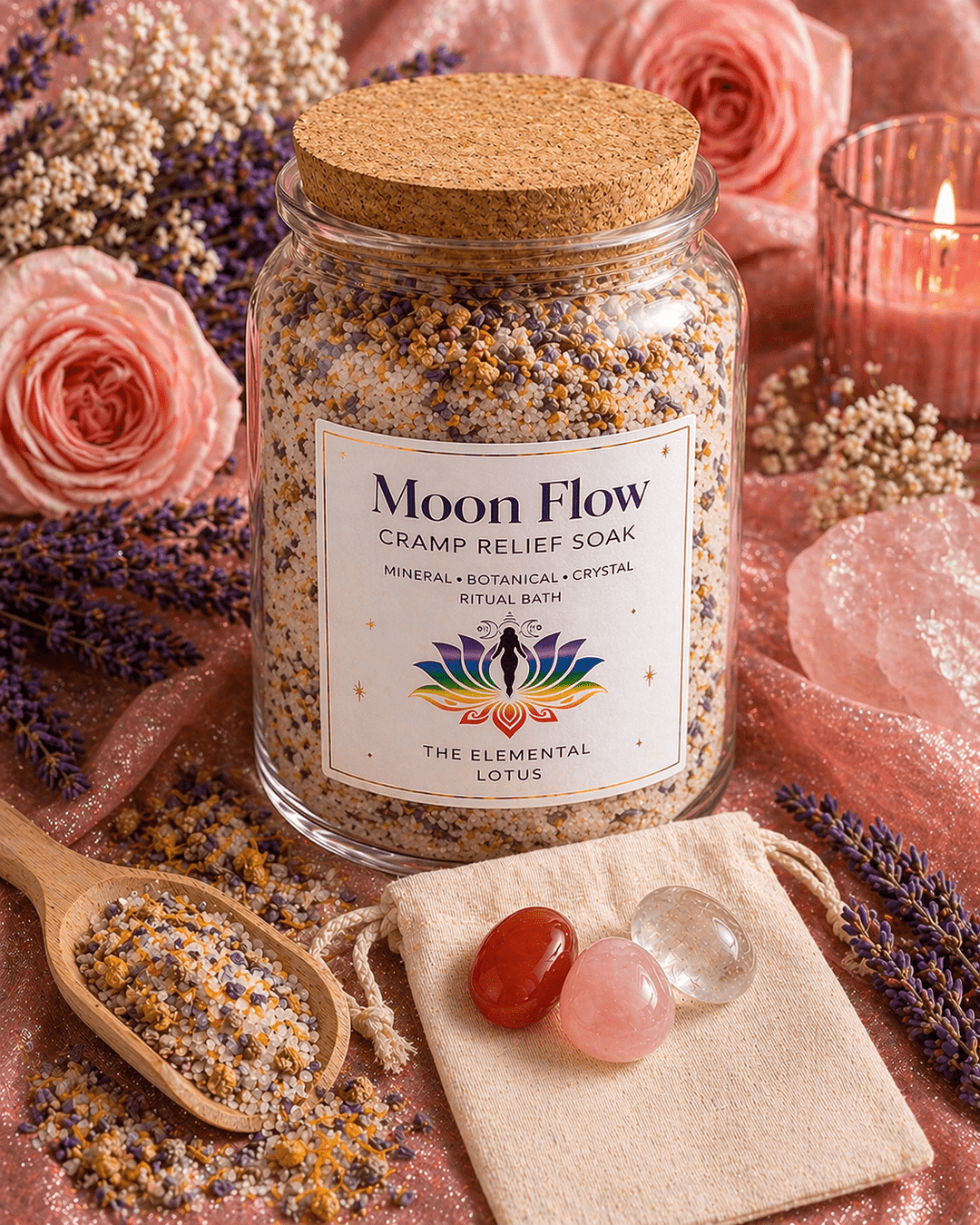Moon Flow – Cramp Relief Ritual Soak
