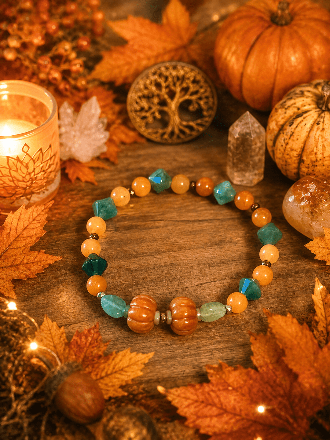 Pumpkin Harvest Bracelet
