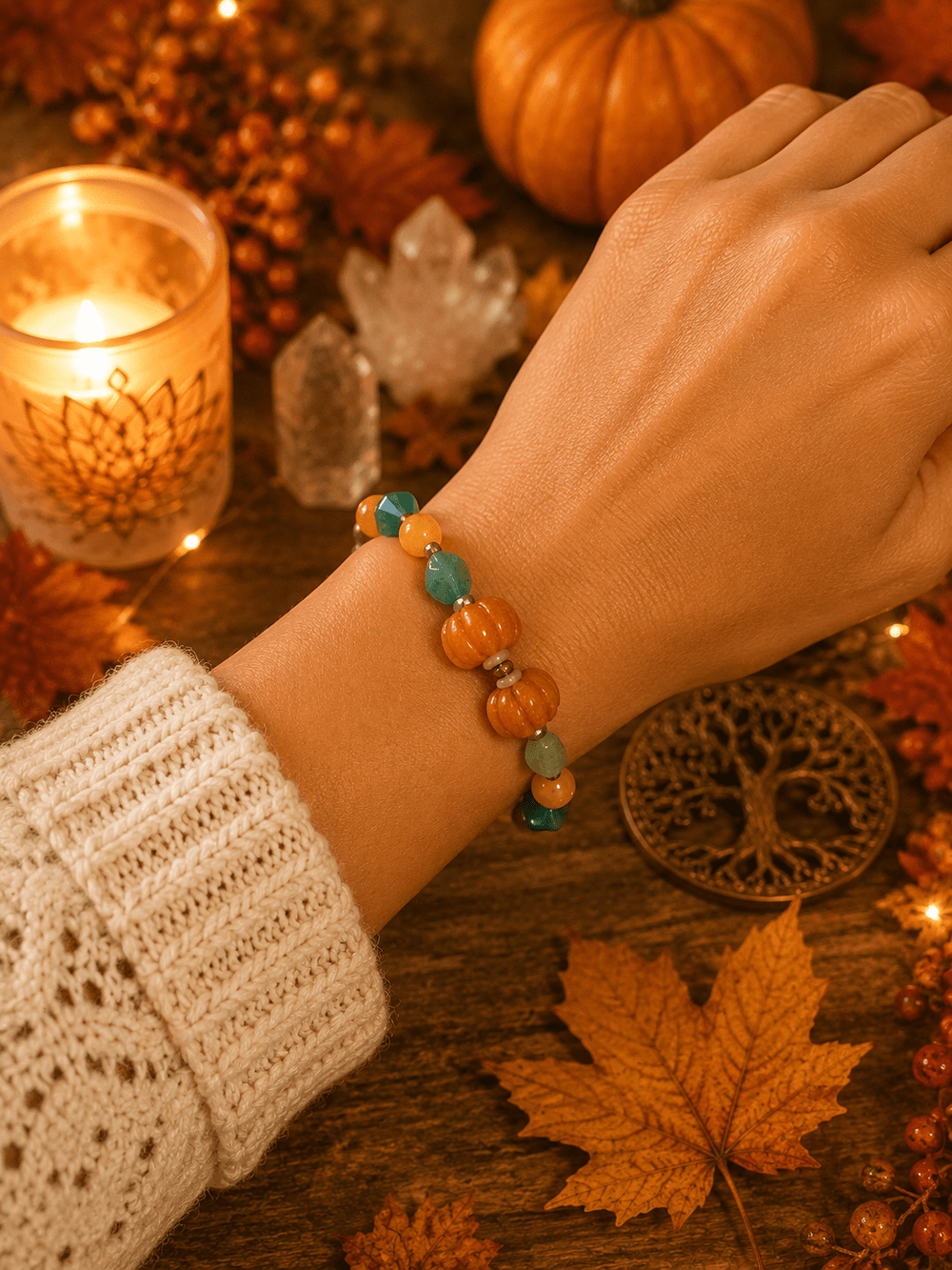 Pumpkin Harvest Bracelet
