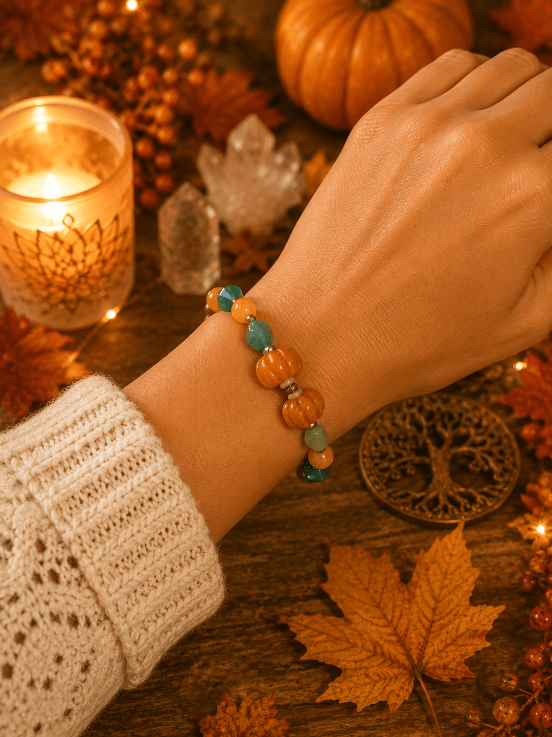 Pumpkin Harvest Bracelet