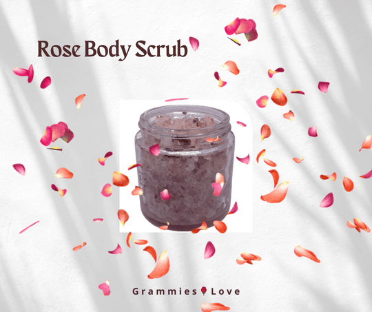 Rose Salt Body Scrub