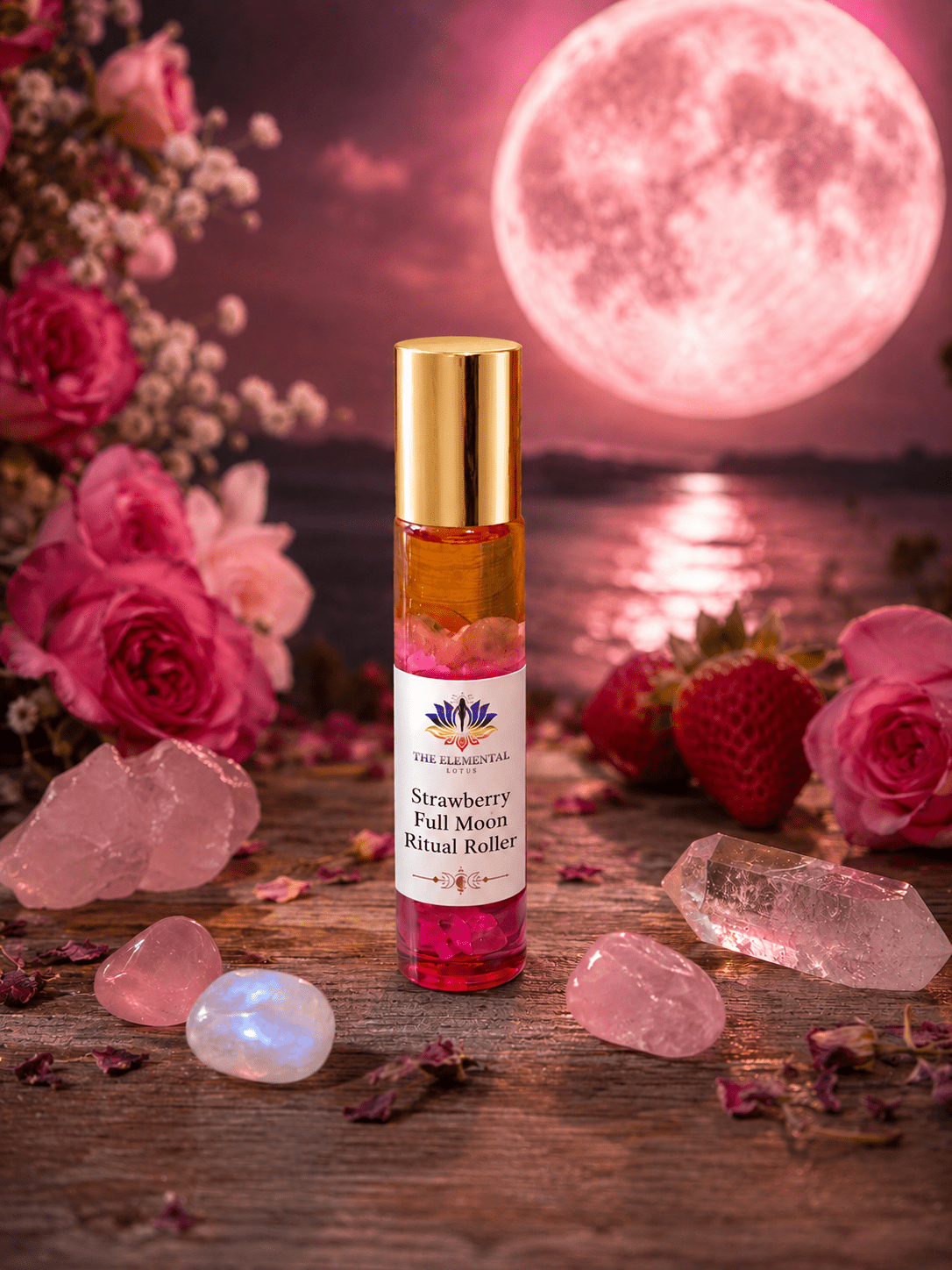 Strawberry Full Moon Roller