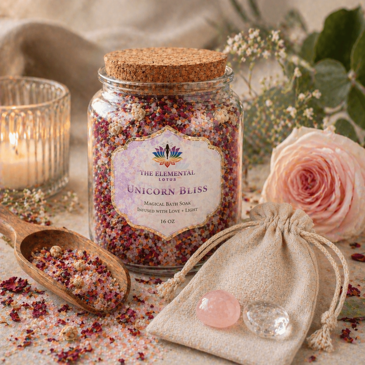 Little Lotus Unicorn Bliss Bath Soak