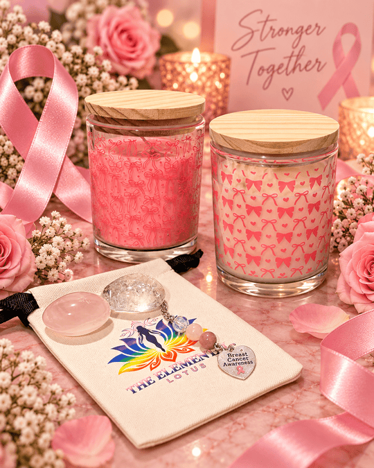 Unbreakable Breast Cancer Awareness Candle