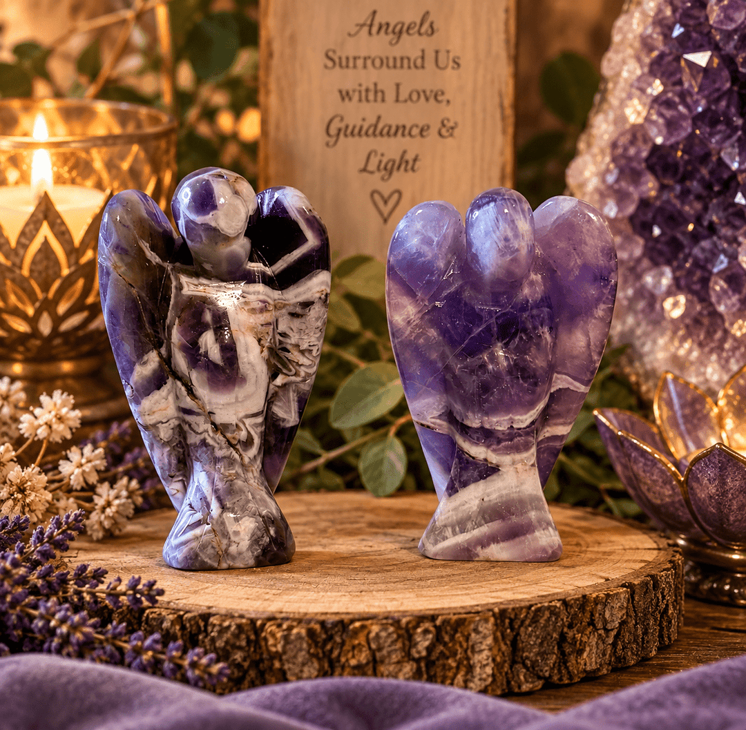 Angel Carvings 3"
