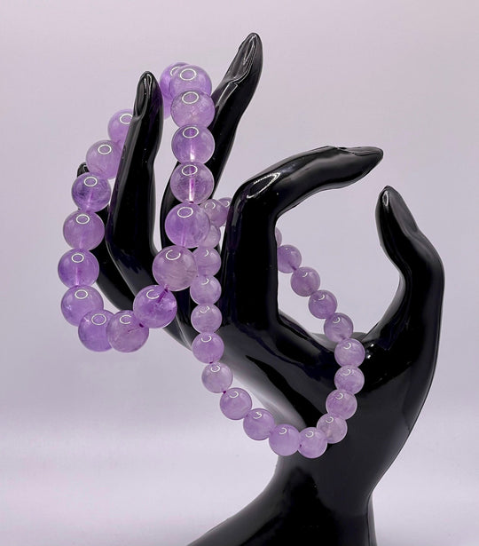 Lavender Amethyst Stretch Bracelet AA+