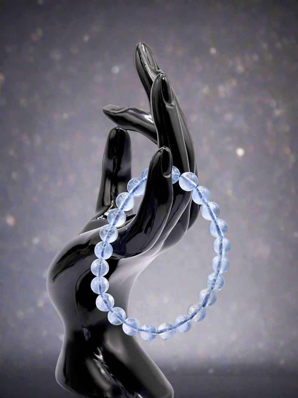 Aquamarine Stretch Bracelet AA+