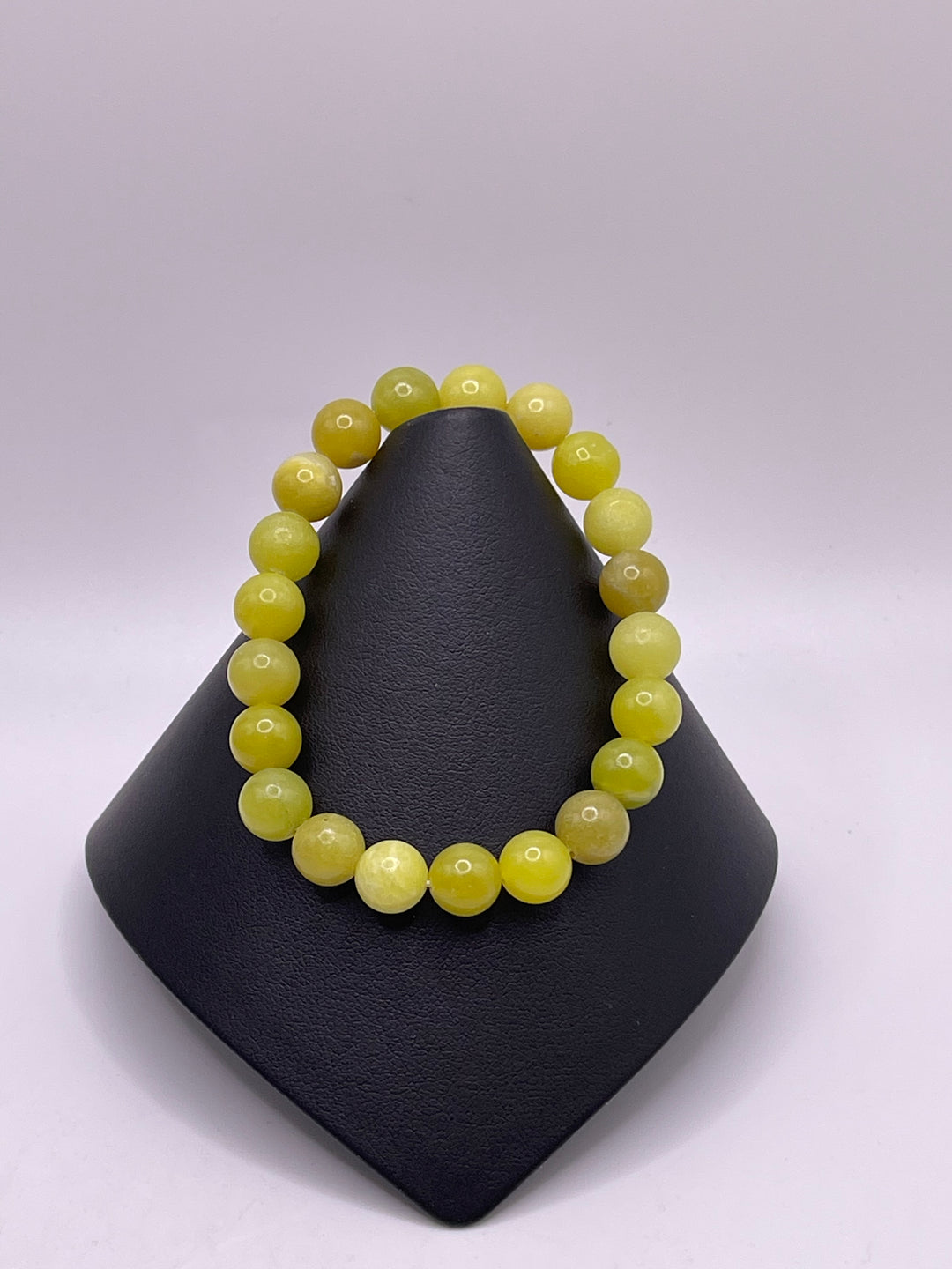 Lemon Jade Stretch Bracelet