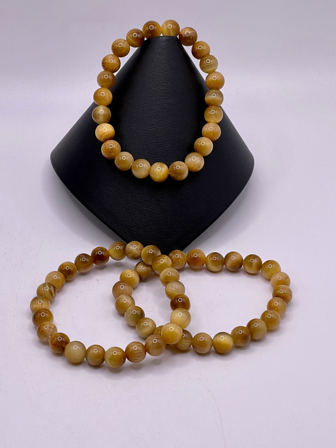 Honey Tiger Eye Stretch Bracelet