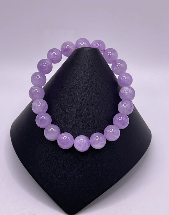 Lavender Amethyst Stretch Bracelet AA+