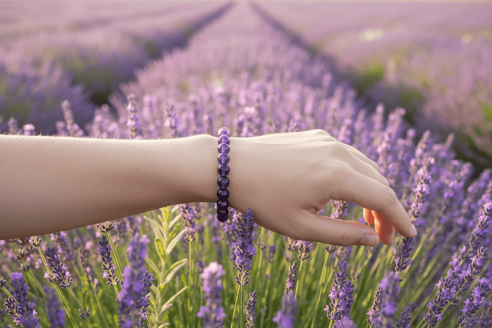 Amethyst Stretch Bracelet