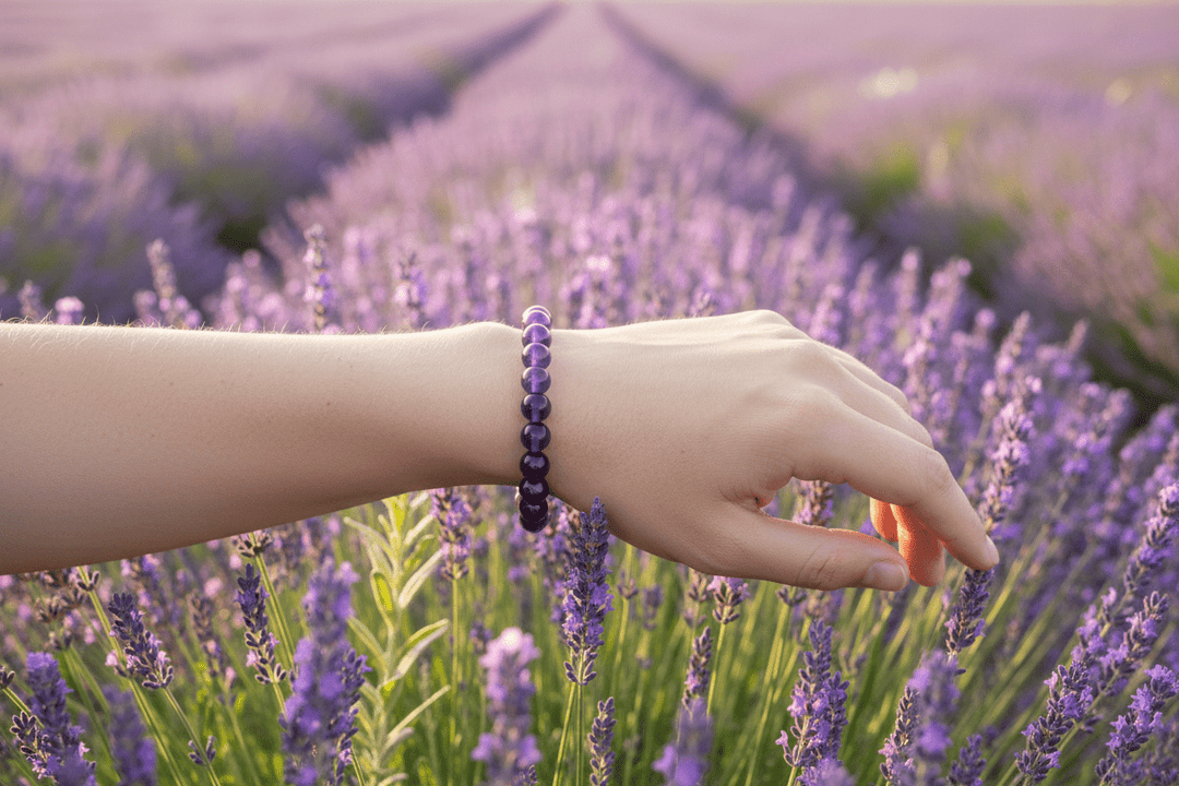 Amethyst Stretch Bracelet