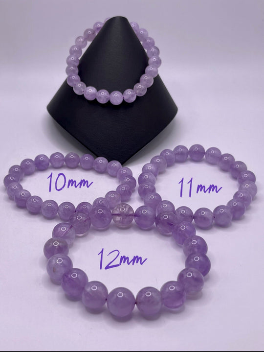 Lavender Amethyst Stretch Bracelet AA+