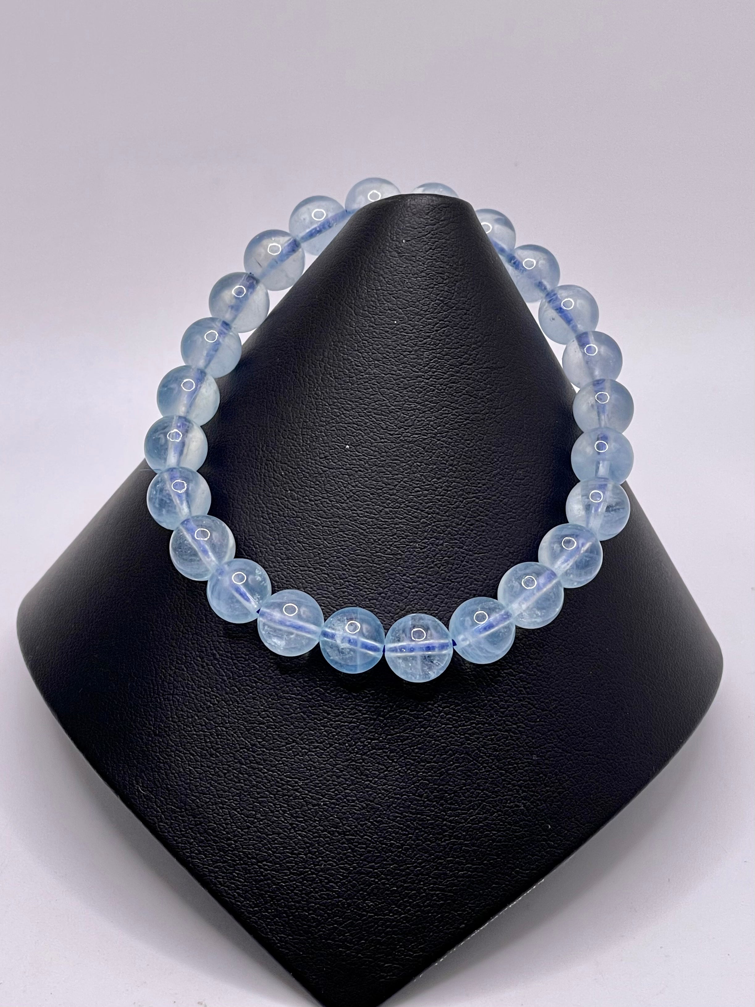 Aquamarine Stretch Bracelet AA+