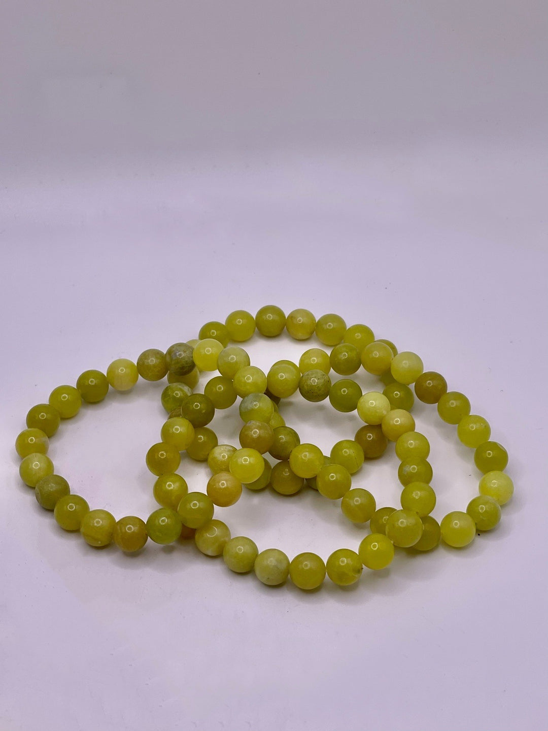 Lemon Jade Stretch Bracelet