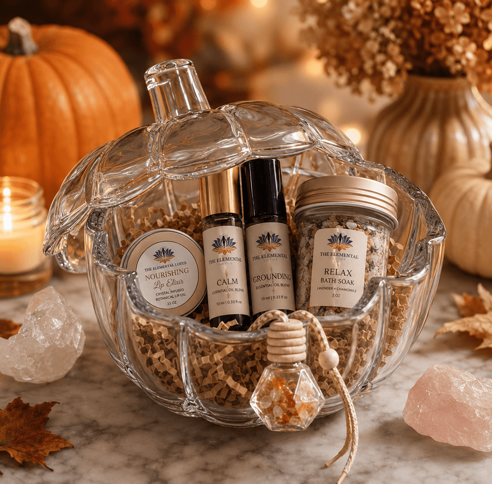 Mystery Filled Glass Pumpkin Jar