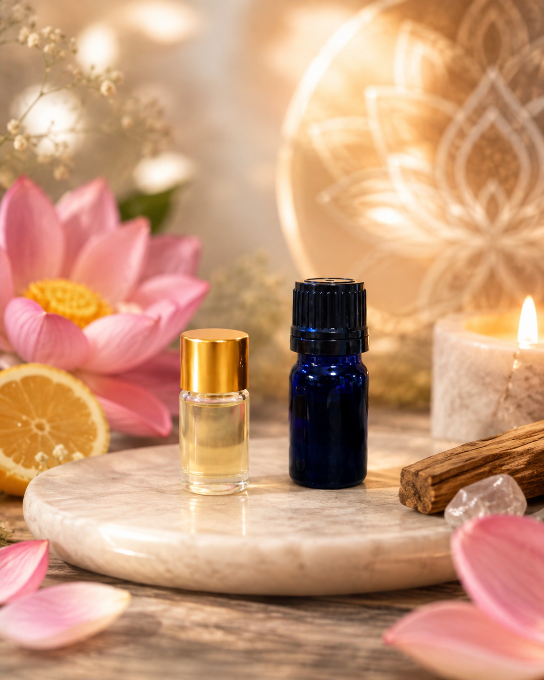 The Elemental Lotus Signature Diffuser Blend