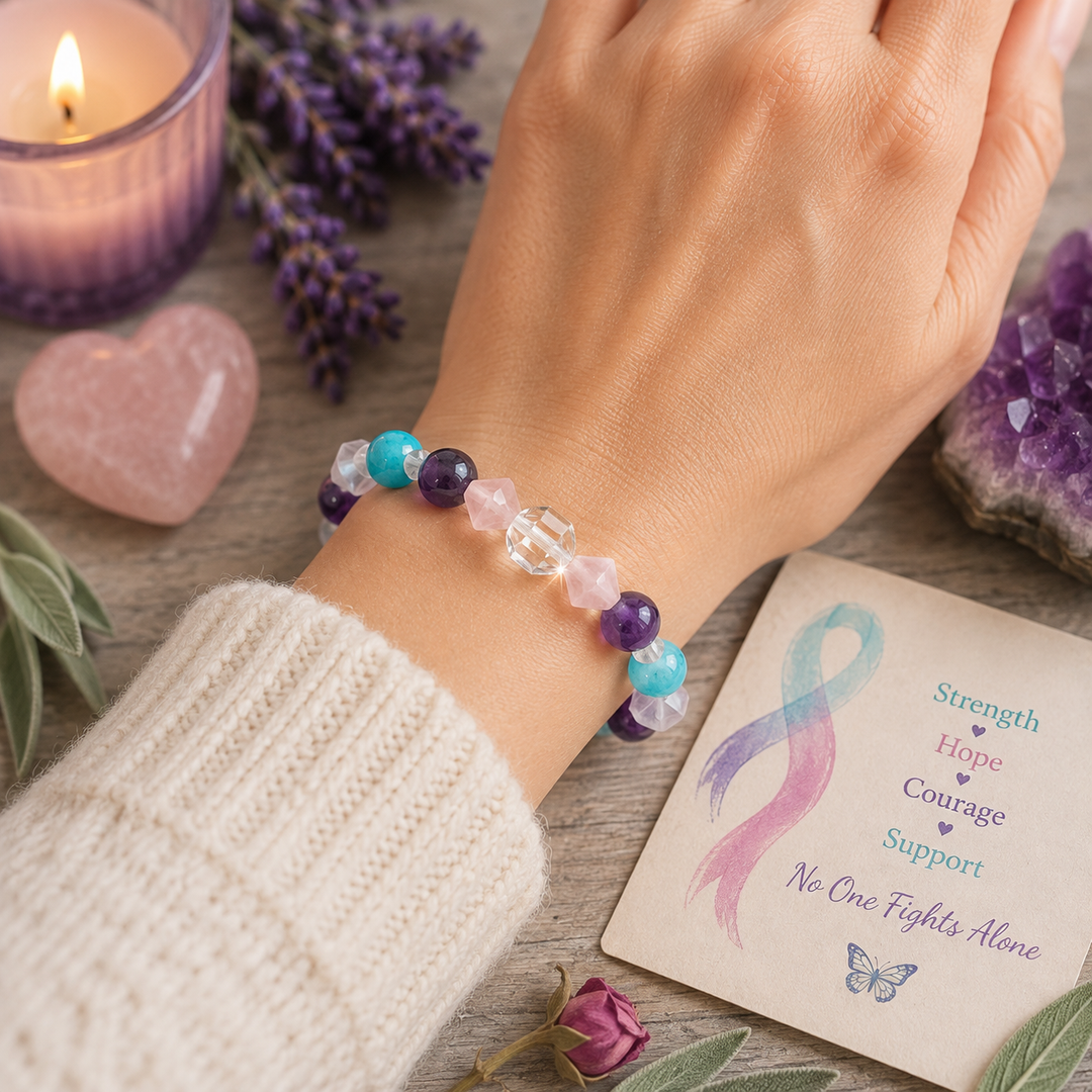 Thyroid Cancer Awareness Bracelet