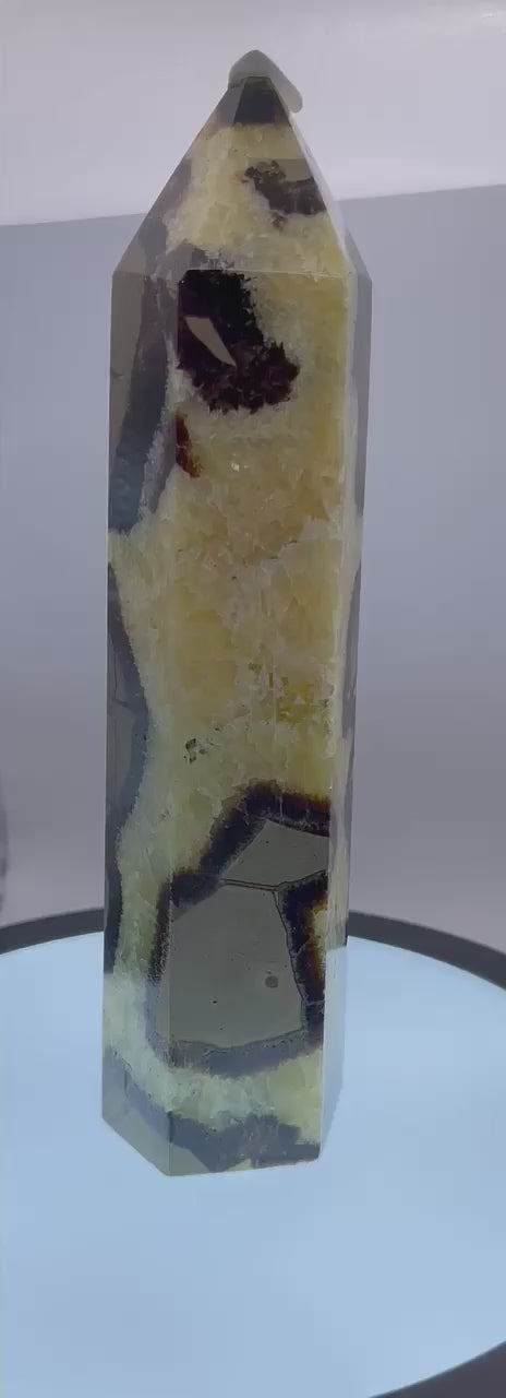 Septarian Crystal Tower / Point / Obelisk - Dragon Stone