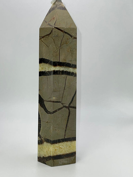 Septarian Crystal Tower / Point / Obelisk - Dragon Stone