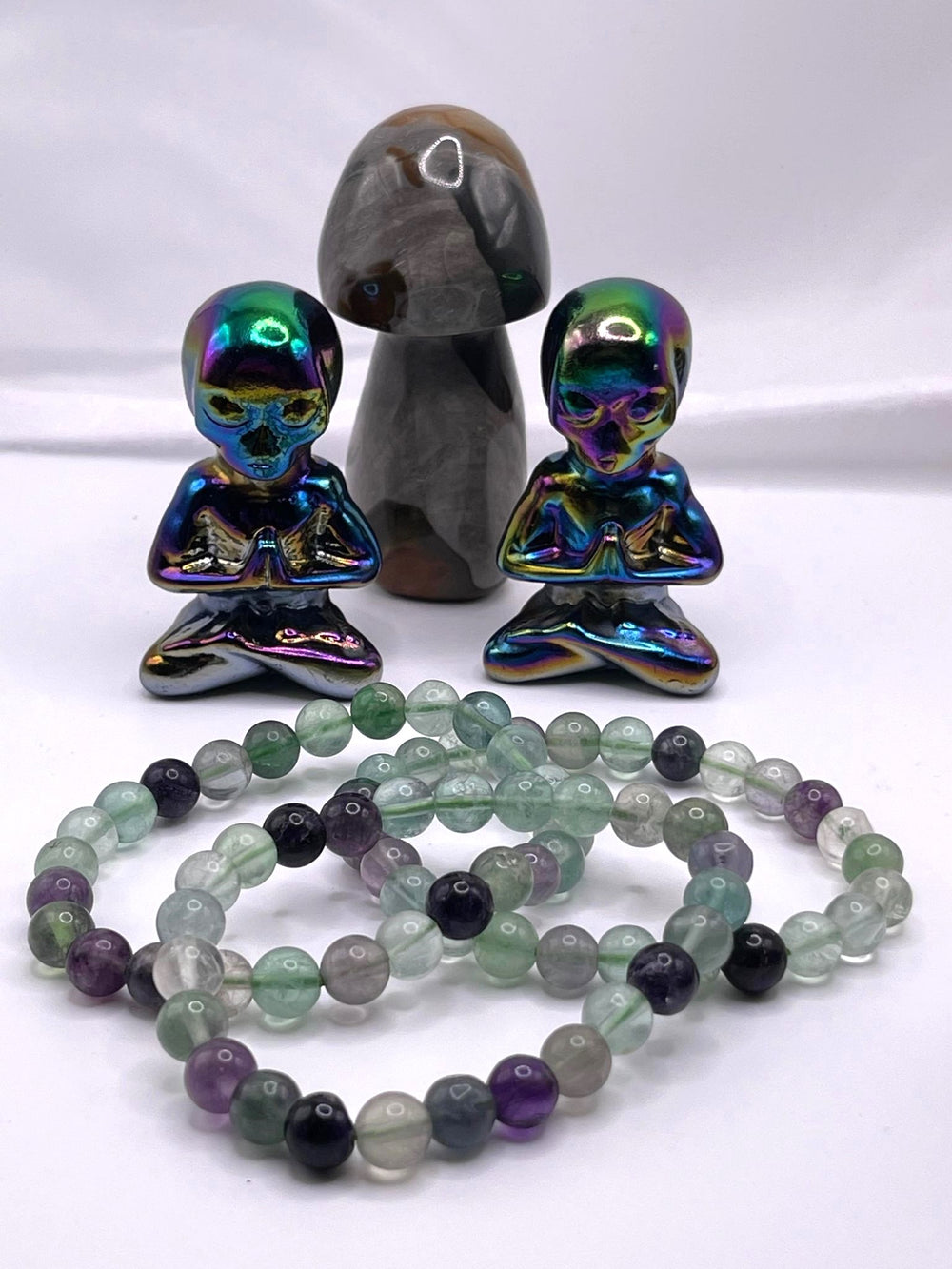 Fluorite Stretch Bracelet