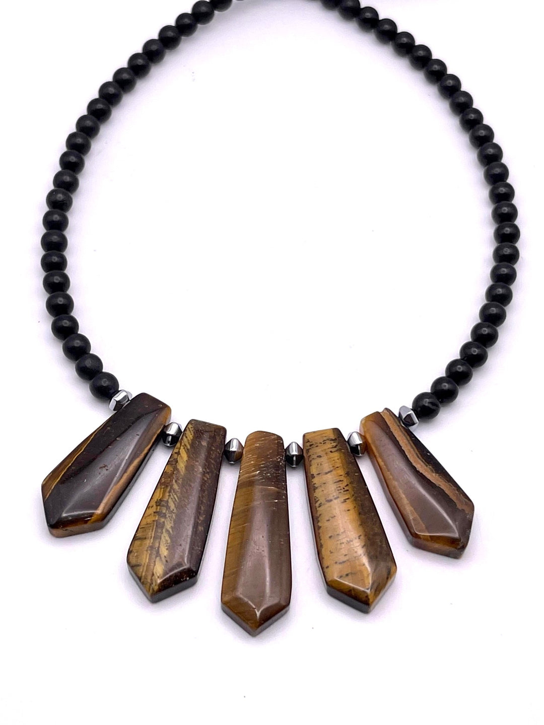 Shungite & Tigers Eye Necklace