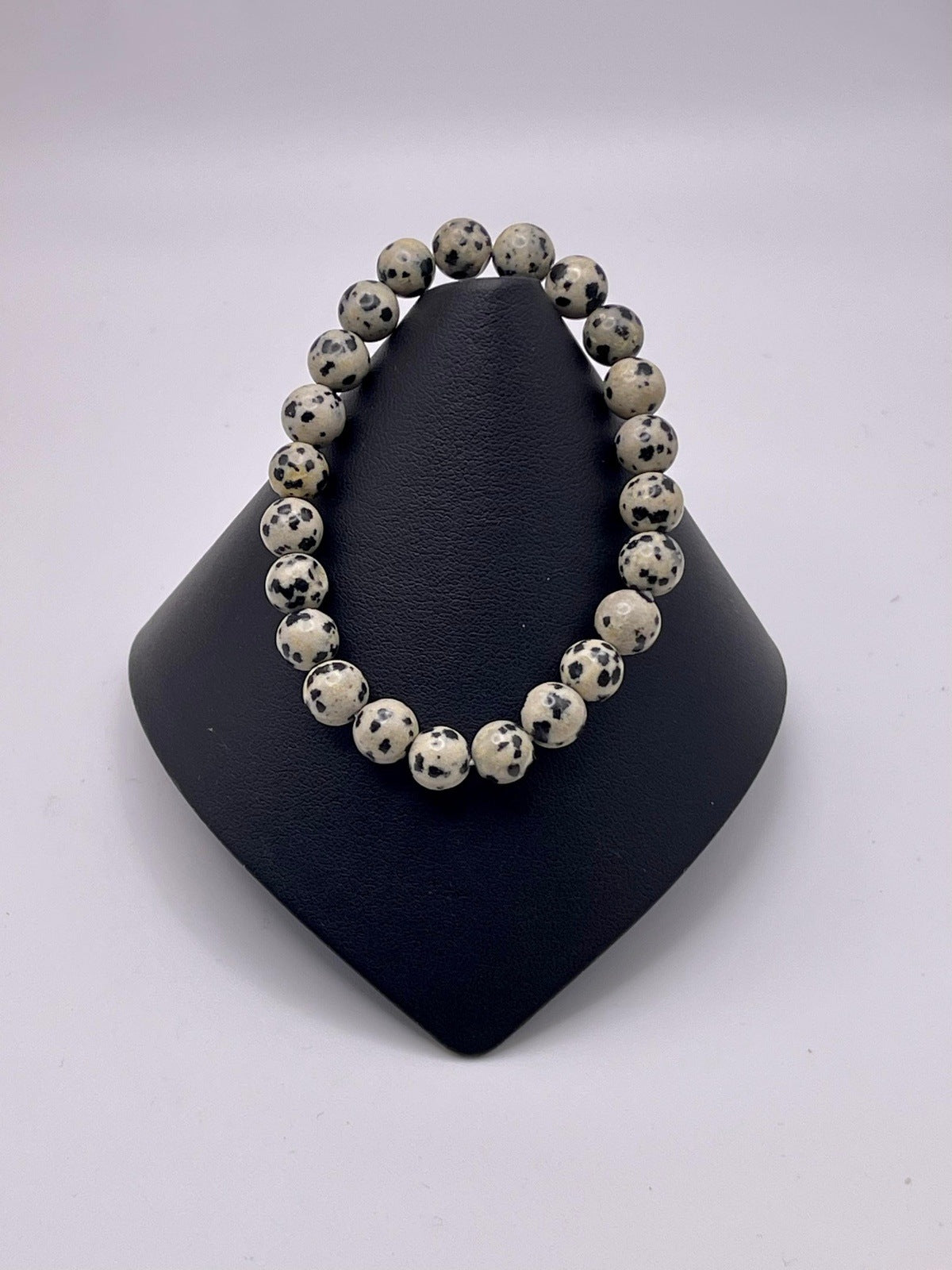 Dalmatian Jasper Stretch Bracelet