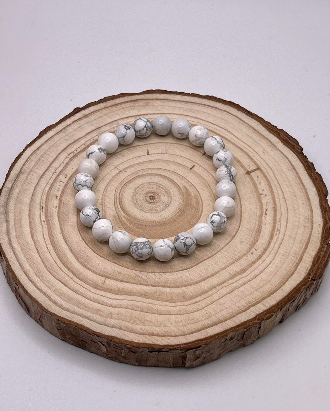 Howlite Stretch Bracelet