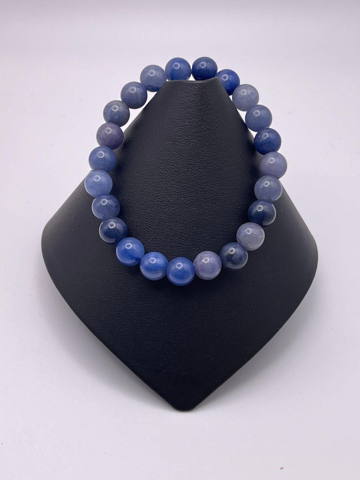 Morchic Blue Aventurine Natural Gemstone Semi Precious Beads Women Girls  Adjustable Strand Bracelet, Energy Gem Charm Series Extender Chain Birthday  Gift 3mm 7.1 Inch