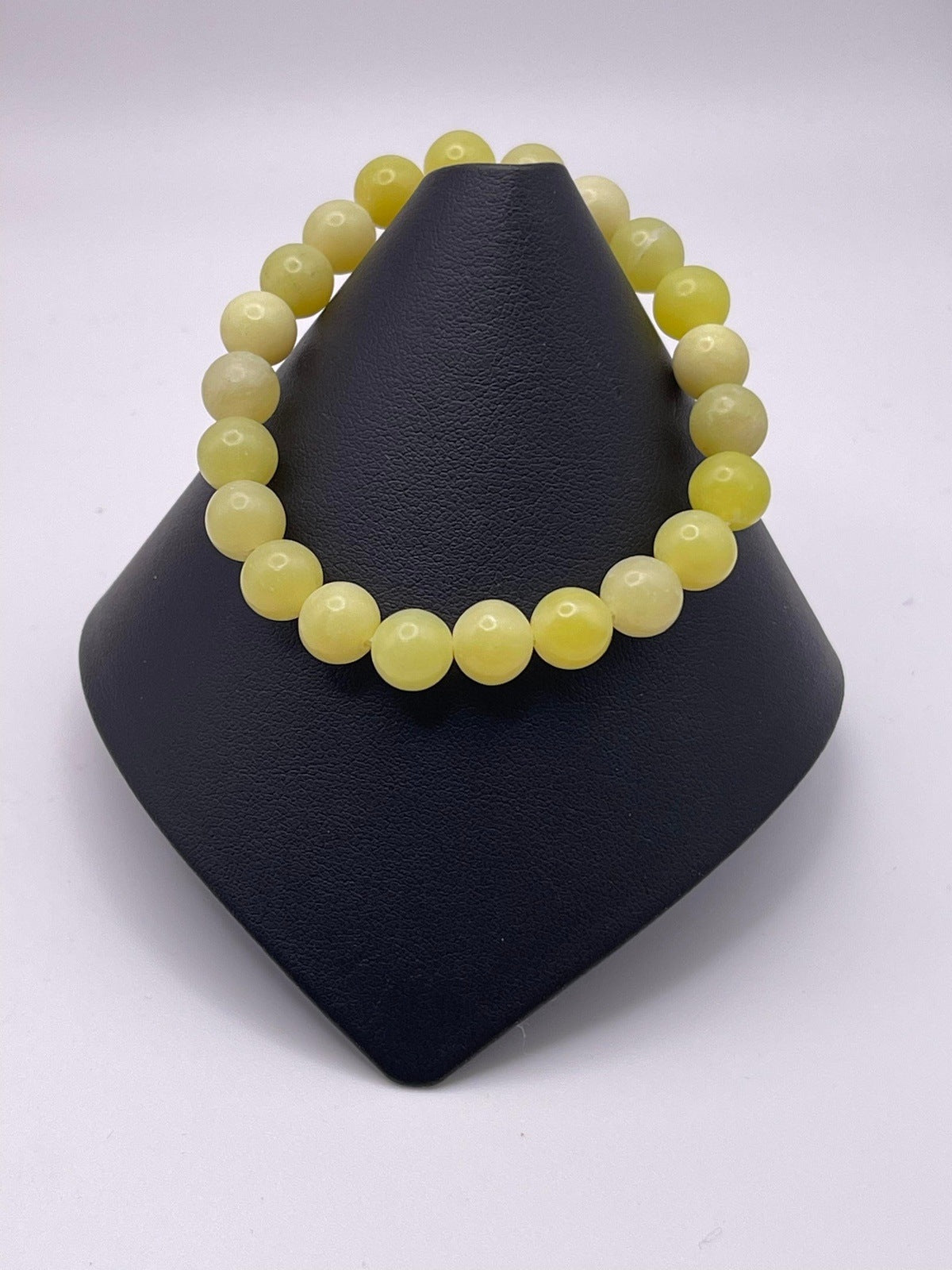 Lemon Jade Stretch Bracelet