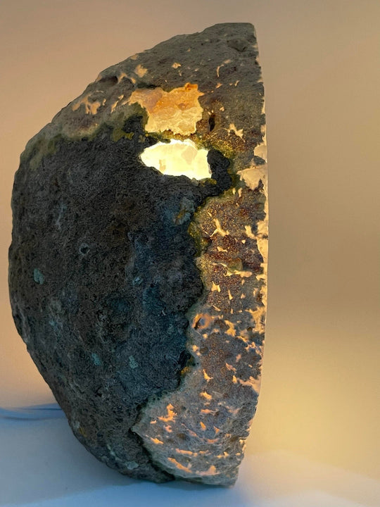 Natural Agate Lamps