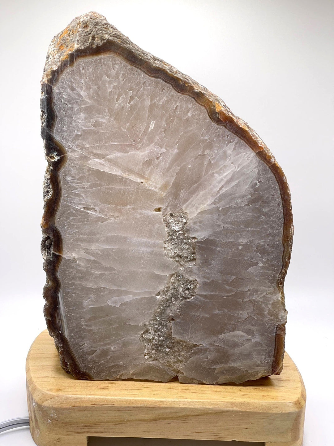Natural Agate Lamps