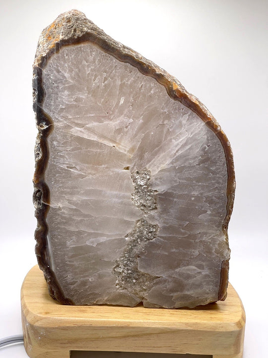 Natural Agate Lamps